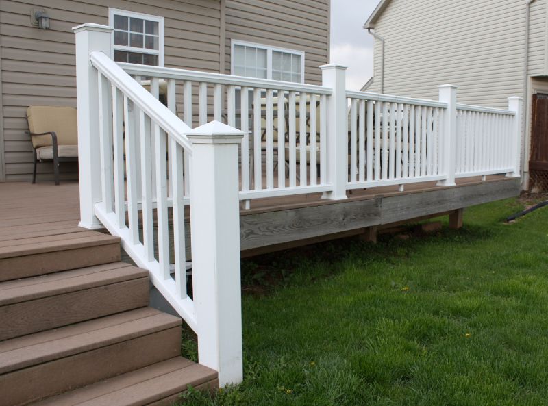 Porch Banister Installation